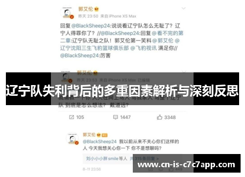 辽宁队失利背后的多重因素解析与深刻反思