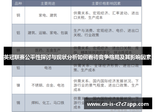 英冠联赛公平性探讨与现状分析如何看待竞争格局及其影响因素