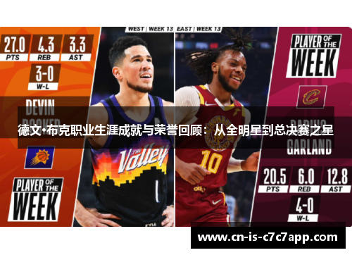 德文·布克职业生涯成就与荣誉回顾：从全明星到总决赛之星